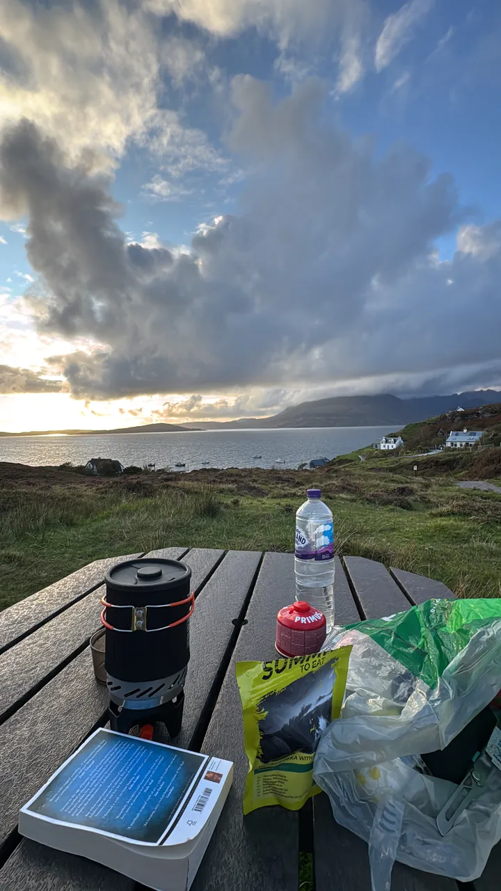 Camp dinner